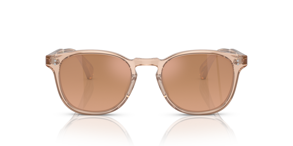 Oliver Peoples Finley Esq. Sun with Blush frame and Brown lenses - Image 2