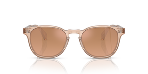 Oliver Peoples Finley Esq. Sun with Blush frame and Brown lenses - Image 2