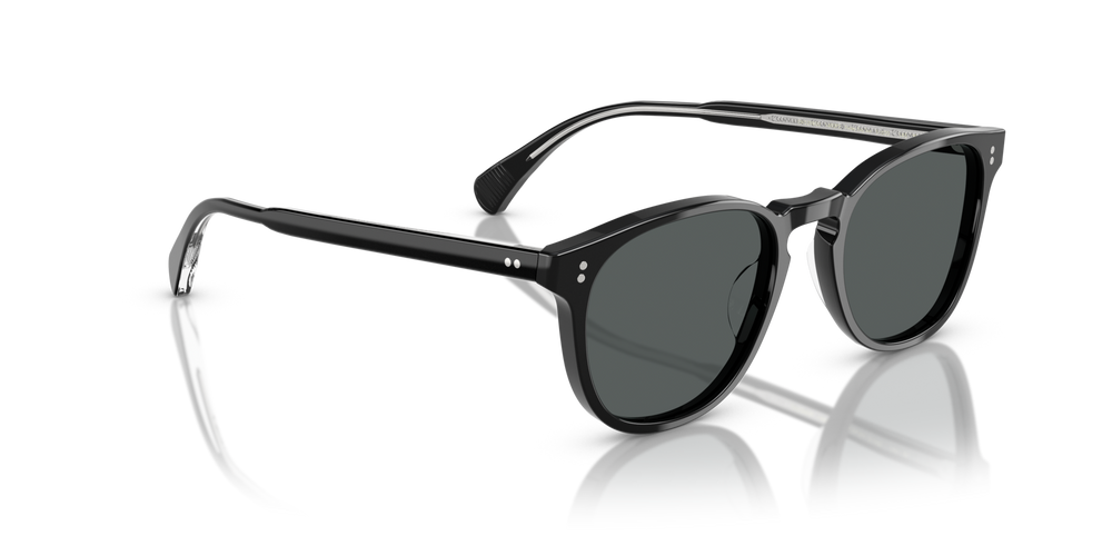 Oliver Peoples Finley Esq. Sun con montatura Nero e lenti  Grigio - immagine 3