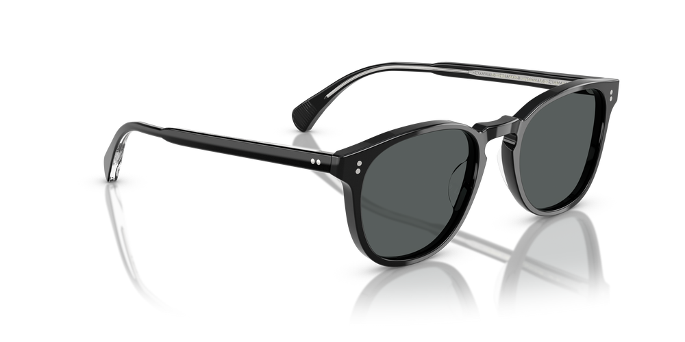 Oliver Peoples Finley Esq. Sun con montatura Nero e lenti  Grigio - L'immagine 3