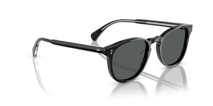 Oliver Peoples Finley Esq. Sun con montatura Nero e lenti  Grigio - L'immagine 3