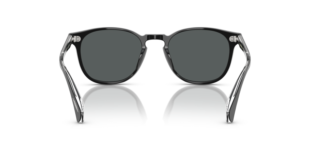 Oliver Peoples Finley Esq. Sun の ブラック フレームと ミッドナイト
