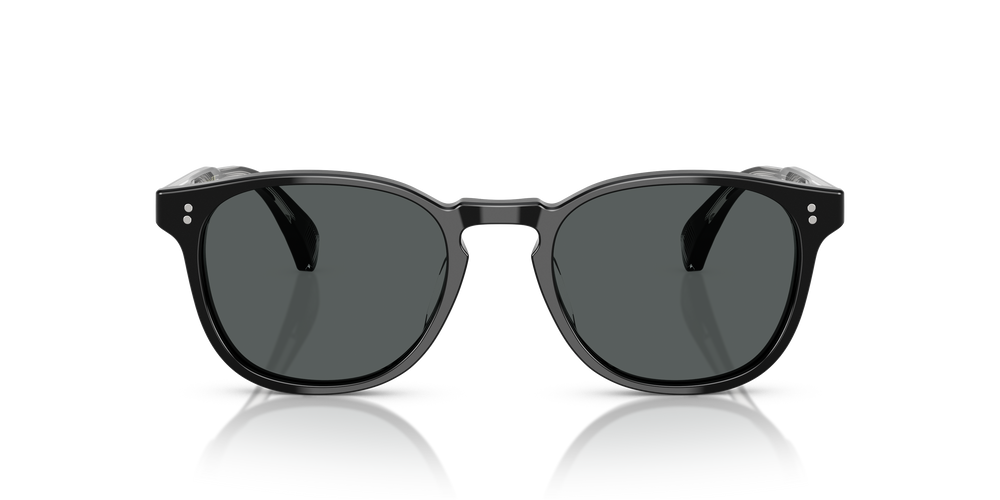 Sie Oliver Peoples Finley Esq. Sun mit Schwarz Gestell und Grau Gläsern - Bild 2