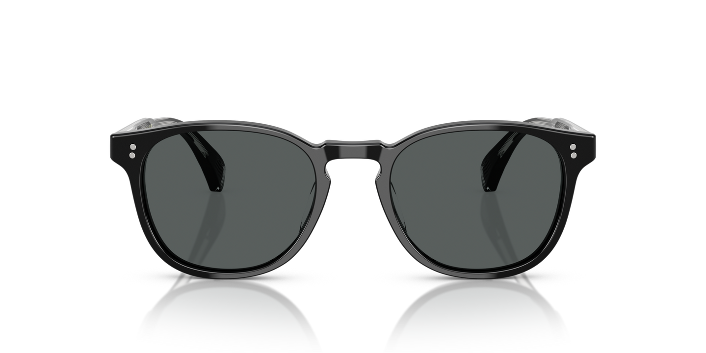Oliver Peoples Finley Esq. Sun with Black frame and Grey lenses - Image Lenses