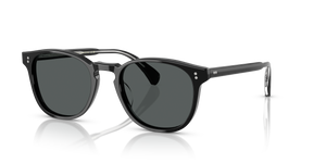 Oliver Peoples Finley Esq. Sun con montatura Nero e lenti  Grigio - L'immagine 1