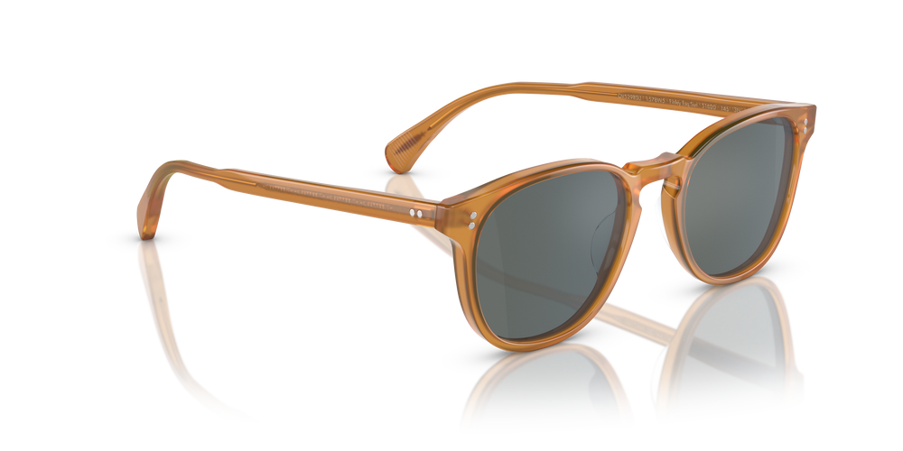 Oliver Peoples Finley Esq. Sun with Amber frame and Blue lenses - Image 3