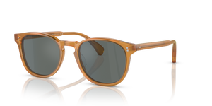 OLIVER PEOPLES　 Delray sun OV5318F Oliver Peoples Finley Esq. Sun with Amber frame and Regal Blue