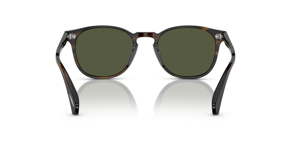 Oliver Peoples Finley Esq. Sun with Bark frame and Green lenses - image 5