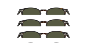 Oliver Peoples Finley Esq. Sun con montatura Corteccia e lenti  Verde - L'immagine 5