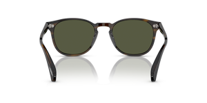Oliver Peoples Finley Esq. Sun con montura Corteza y lentes Verde - El 5
