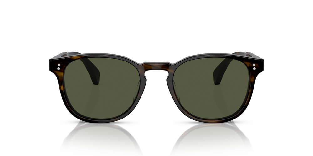 Oliver Peoples Finley Esq. Sun with Bark frame and Green lenses - image 2