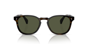 Oliver Peoples Finley Esq. Sun with Bark frame and Green lenses - image 2