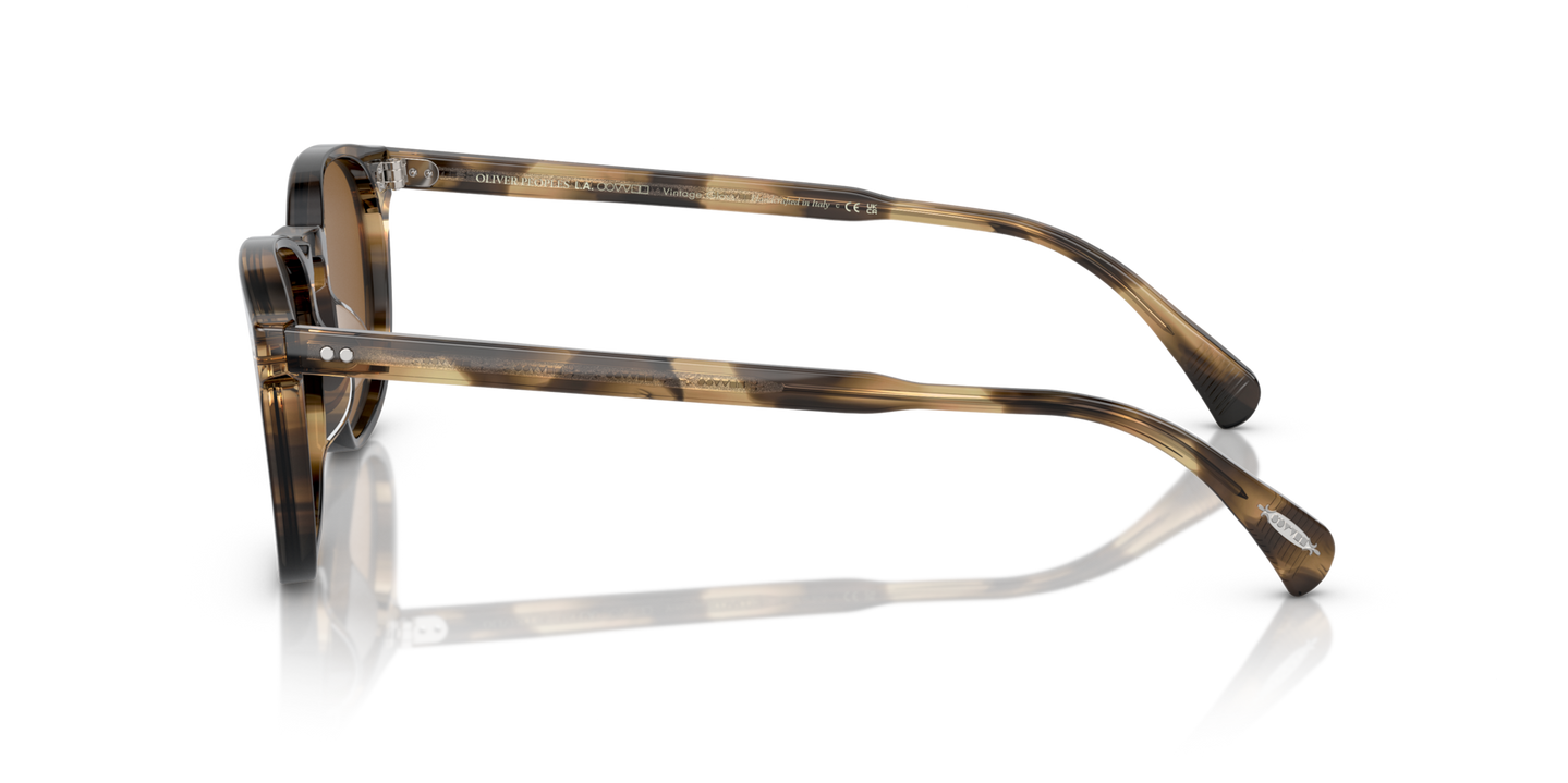 Oliver Peoples Finley Esq. Sun with Teakwood frame and Brown lenses - Image Hinge