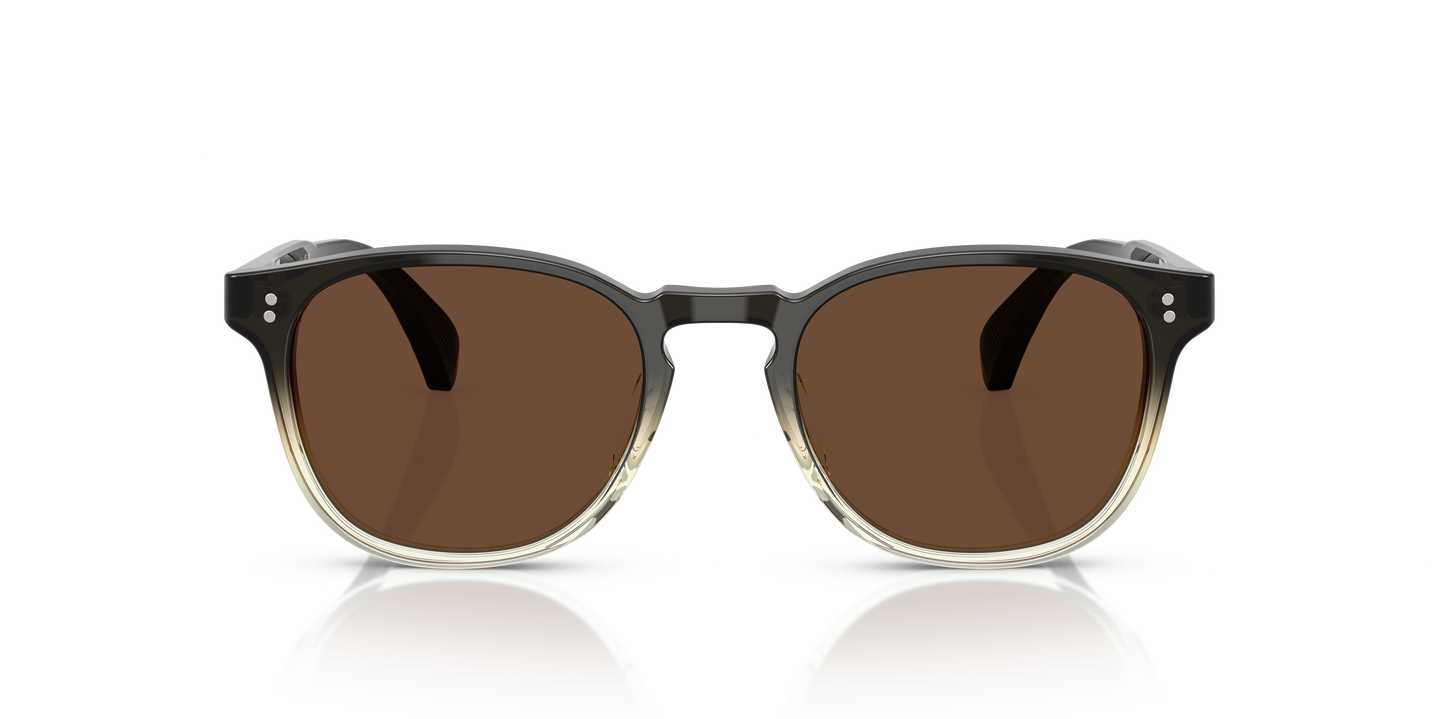 Oliver Peoples Finley Esq. Sun with Kona Gradient frame and Brown lenses - Image Lenses
