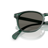 Oliver Peoples Finley Esq. Sun with Translucent Dark Teal frame and Grey lenses - Variant
