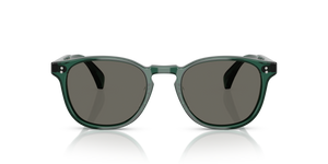 Oliver Peoples Finley Esq. Sun with Translucent Dark Teal frame and Grey lenses - image 2