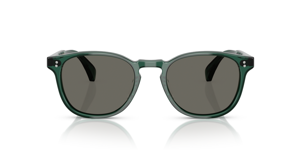 Oliver Peoples Finley Esq. Sun with Translucent Dark Teal frame and Grey lenses - image 2