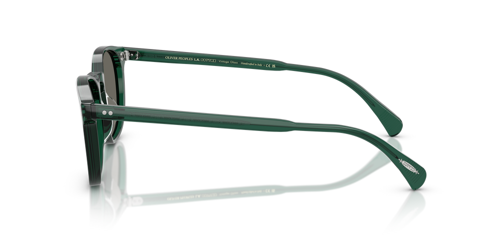 Oliver Peoples Finley Esq. Sun の Translucent Dark Teal フレームと