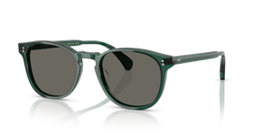 Oliver Peoples Finley Esq. Sun with Translucent Dark Teal frame and Grey lenses - image 1
