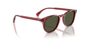 Oliver Peoples Finley Esq. Sun with Translucent Rust frame and Green lenses - image 3