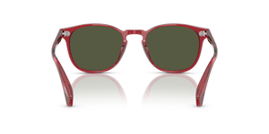 Oliver Peoples Finley Esq. Sun with Translucent Rust frame and Green lenses - image 5