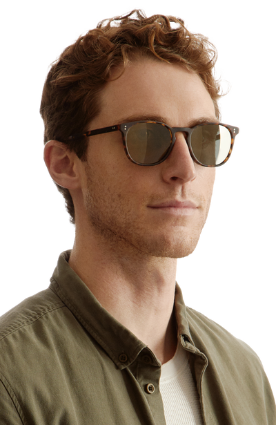 Oliver Peoples Finley Esq. Sun with Semi Matte Sable Tortoise