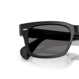 Oliver Peoples Ryce Sun con montura Negro y lentes Gris - Variant