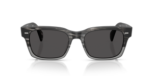 Sie Oliver Peoples Ryce Sun mit Semi-Matte Storm Gestell und Grau Gläsern - Das Bild 2