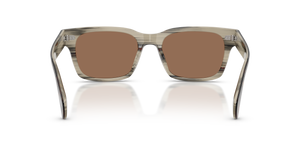 Oliver Peoples Ryce Sun avec une monture 362/Corne et des verres Brun - L'image 5