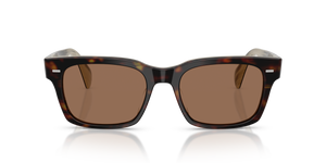 Oliver Peoples Ryce Sun avec une monture 362/Corne et des verres Brun - L'image 2