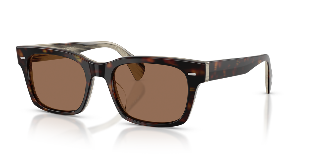 Oliver Peoples Ryce Sun with 362/Horn frame and Brown lenses - Image 2