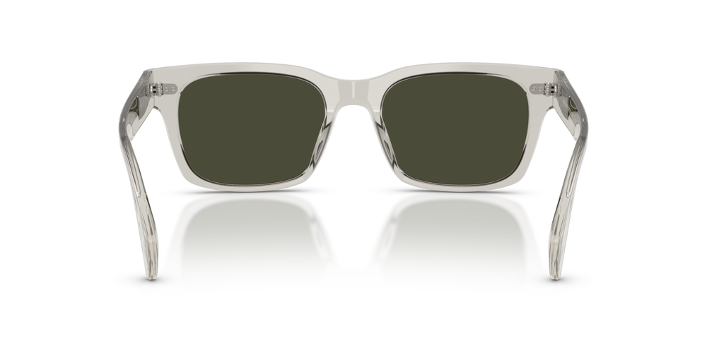 Oliver Peoples Ryce Sun con montatura Nero a rombi e lenti  Verde - L'immagine 5