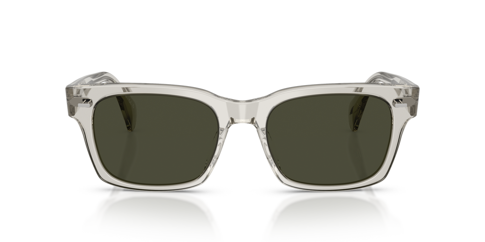 Oliver Peoples Ryce Sun with Black Diamond frame and Green lenses - image 2