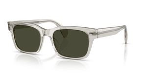 Oliver Peoples Ryce Sun con montatura Nero a rombi e lenti  Verde - L'immagine 1