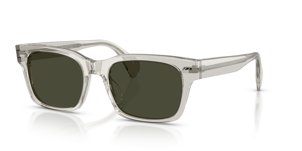 Oliver Peoples Ryce Sun with Black Diamond frame and Green lenses - Image 4