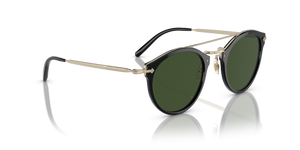 Oliver Peoples Remick with Black/Gold frame and Green lenses - image 3