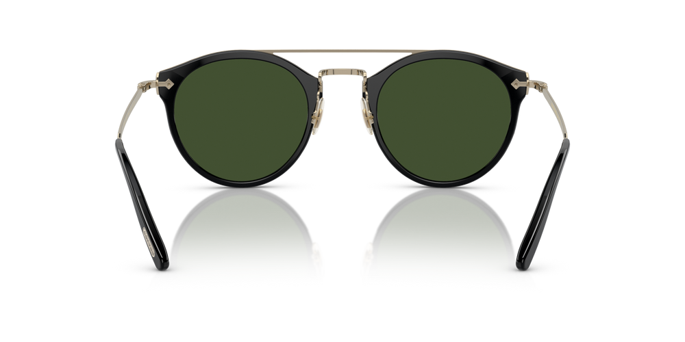 Oliver Peoples Remick with Black/Gold frame and Green lenses - image 5