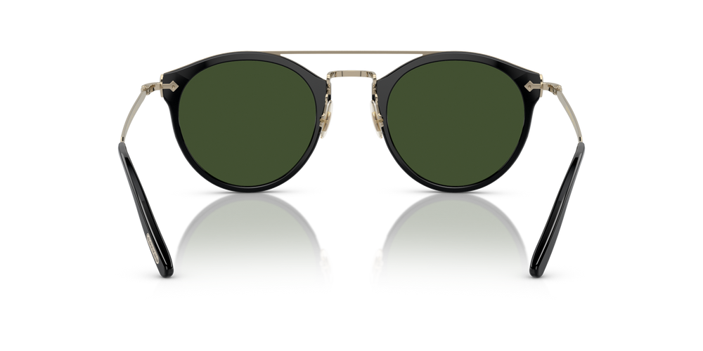 Oliver Peoples Remick with Black/Gold frame and Green lenses - image 5