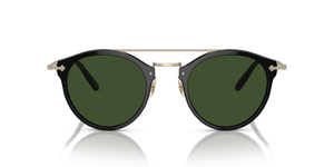 Oliver Peoples Remick with Black/Gold frame and Green lenses - image 2