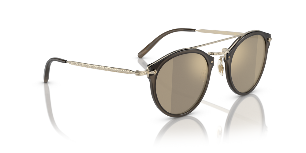 Oliver Peoples Remick with Taupe-Brushed Gold frame and Brown lenses - image 3