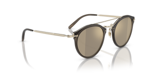 Oliver Peoples Remick with Taupe-Brushed Gold frame and Brown lenses - image 3