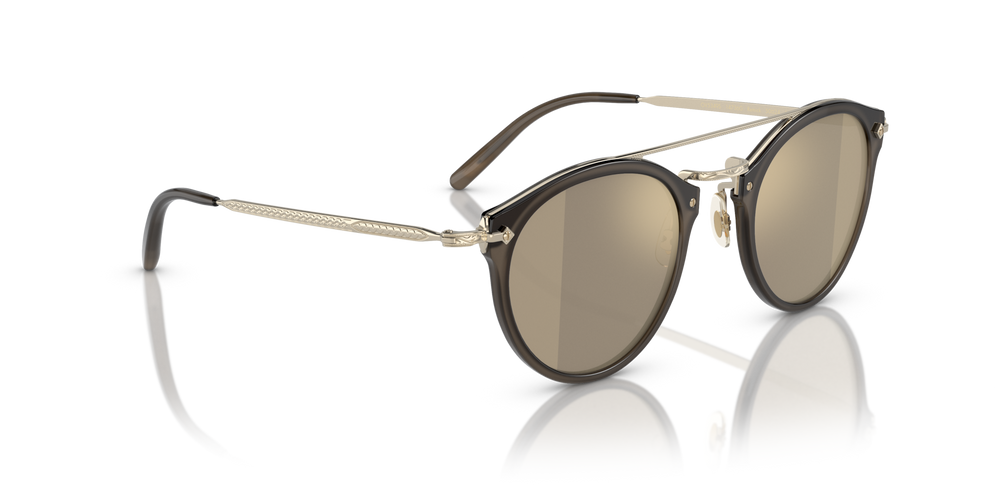 Oliver Peoples Remick with Taupe-Brushed Gold frame and Brown lenses - image 3