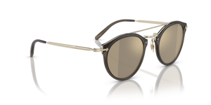 Oliver Peoples Remick with Taupe-Brushed Gold frame and Brown lenses - image 3