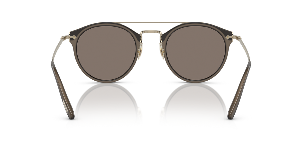 Oliver Peoples Remick with Taupe-Brushed Gold frame and Brown lenses - image 5