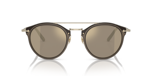 Oliver Peoples Remick with Taupe-Brushed Gold frame and Brown lenses - image 2