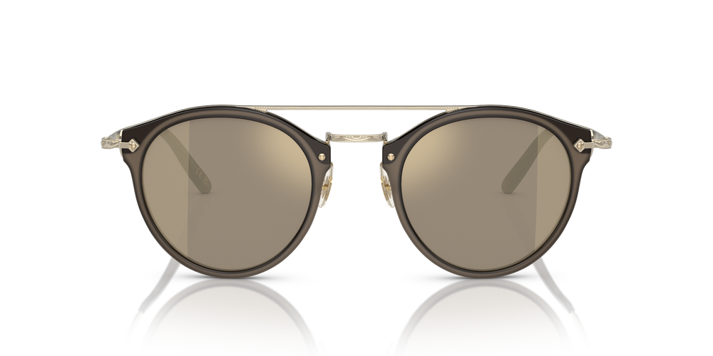 Oliver Peoples Remick with Taupe-Brushed Gold frame and Brown lenses - image 2