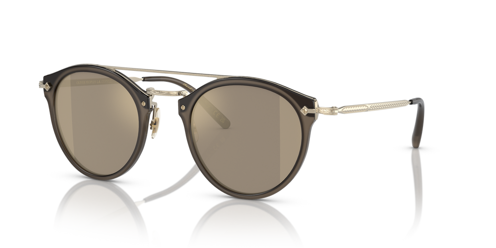 Oliver Peoples Remick with Taupe-Brushed Gold frame and Brown lenses - image 1