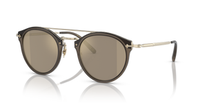 Oliver Peoples Remick with Taupe-Brushed Gold frame and Brown lenses - image 1