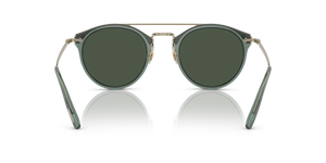 Sie Oliver Peoples Remick mit Elfenbein/Gold Gestell und Gold Gläsern - Bild 5