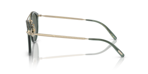 Oliver Peoples Remick con montatura Verde edera/Oro e lenti  Oro - L'immagine 4